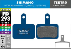 Brzdov platniky Galfer FD293G1455