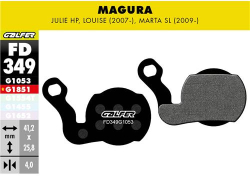 Brzdov� platni�ky Galfer FD349G1053