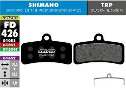 Brzdov platniky Galfer FD426G1053