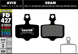 Brzdov platniky Galfer FD427G1053