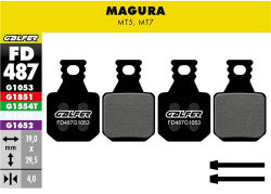 Brzdov� platni�ky Galfer FD487G1053