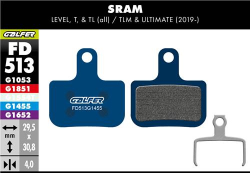Brzdov platniky Galfer FD513G1455