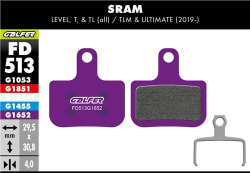 Brzdov platniky Galfer FD513G1652