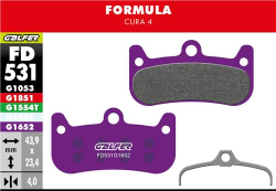 Brzdov platniky Galfer FD531G1652