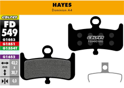 Brzdov platniky Galfer FD549G1053